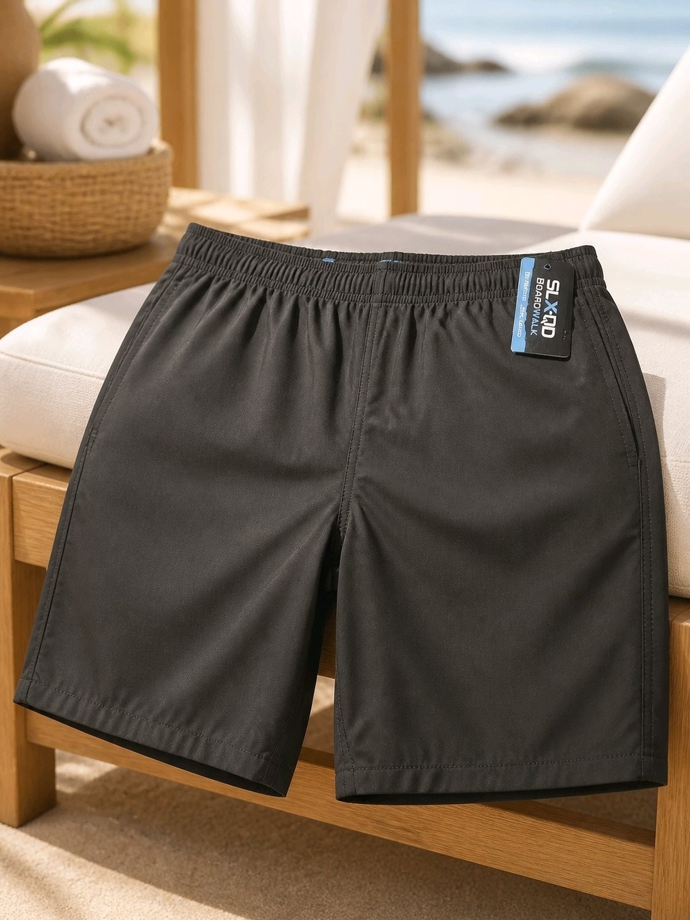 Salt Life Men's Black Athletic Shorts